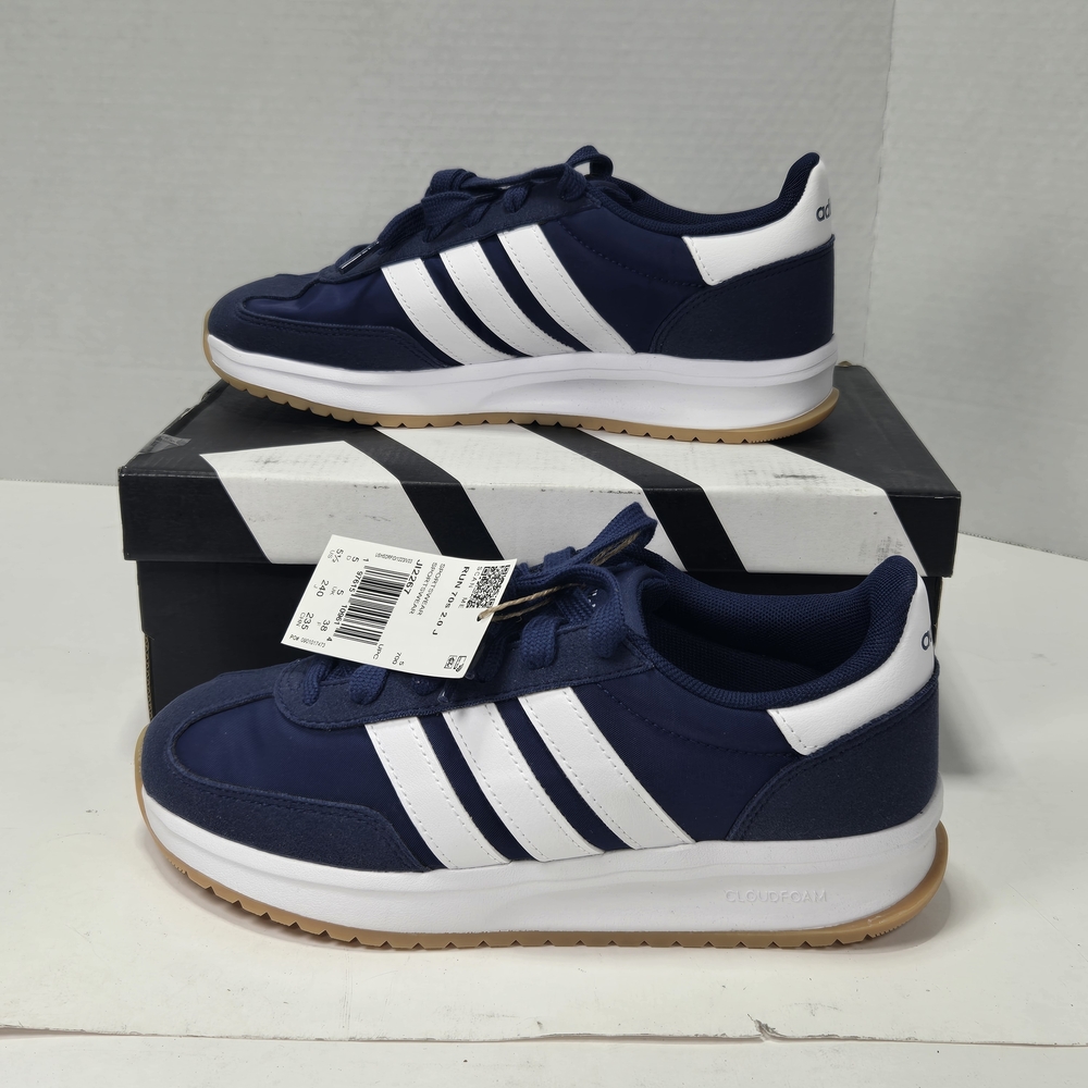 Adidas RUN 70s 2.0 Navy and White Retro Sneakers Size Junior 5.5 Women's Size 7 - Picture 2 of 13